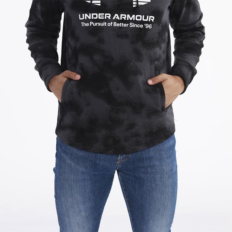 UNDER ARMOUR レディース プルオーバートレーナー グレー UNDER ARMOUR レディース プルオーバートレーナー グレー（UNDER