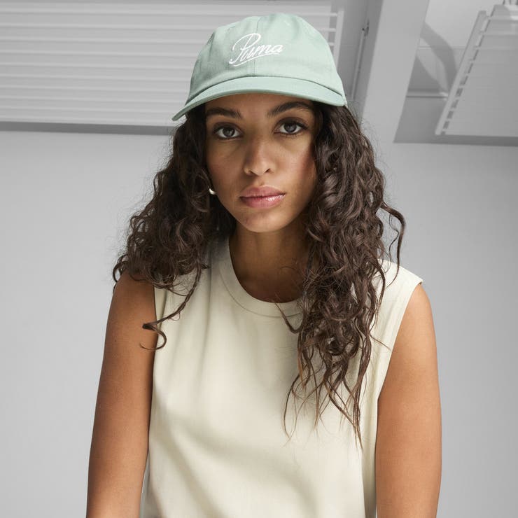 ユニセックス ESS スクリプト ロゴ ダッド キャップ | PUMA | 詳細画像1 