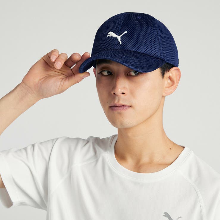 ユニセックス トレーニング メッシュ アジアフィット キャップ | PUMA | 詳細画像1 