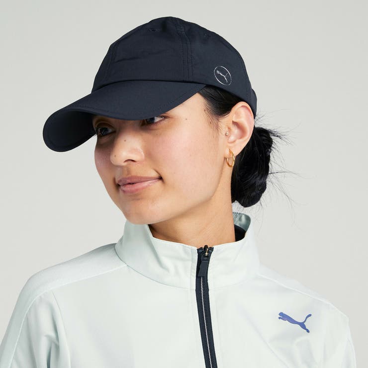 ウィメンズ ゴルフ W シルバー ロゴ キャップ | PUMA | 詳細画像1 