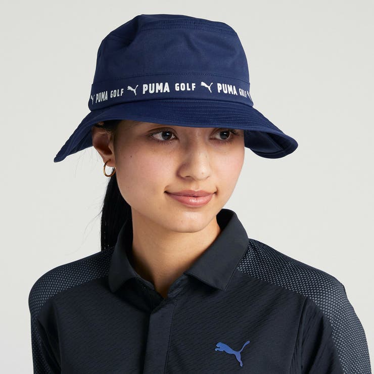 ウィメンズ ゴルフ W サン シェード バケットハット | PUMA | 詳細画像1 
