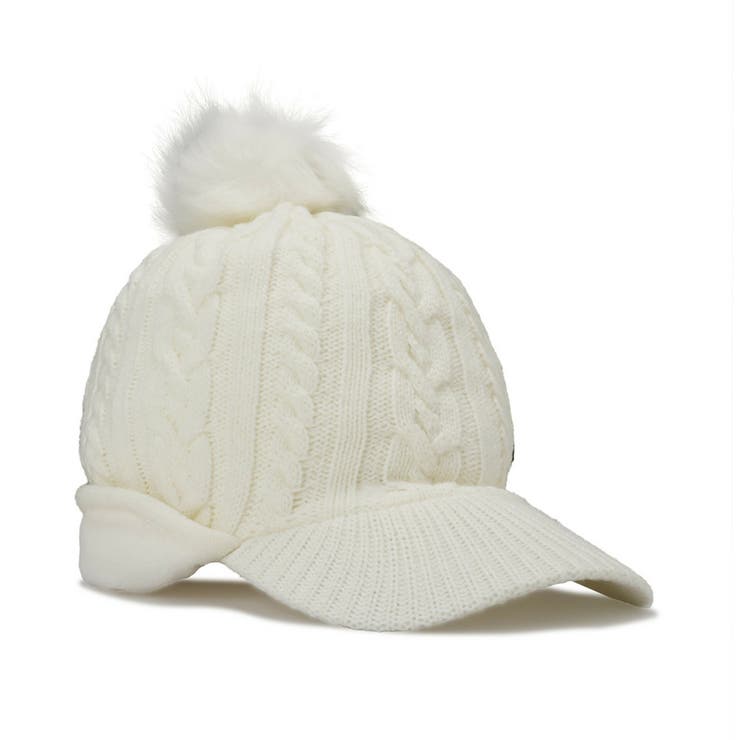 ウィメンズ ゴルフ メタルキャット ニットバイザー キャップ | PUMA | 詳細画像1 