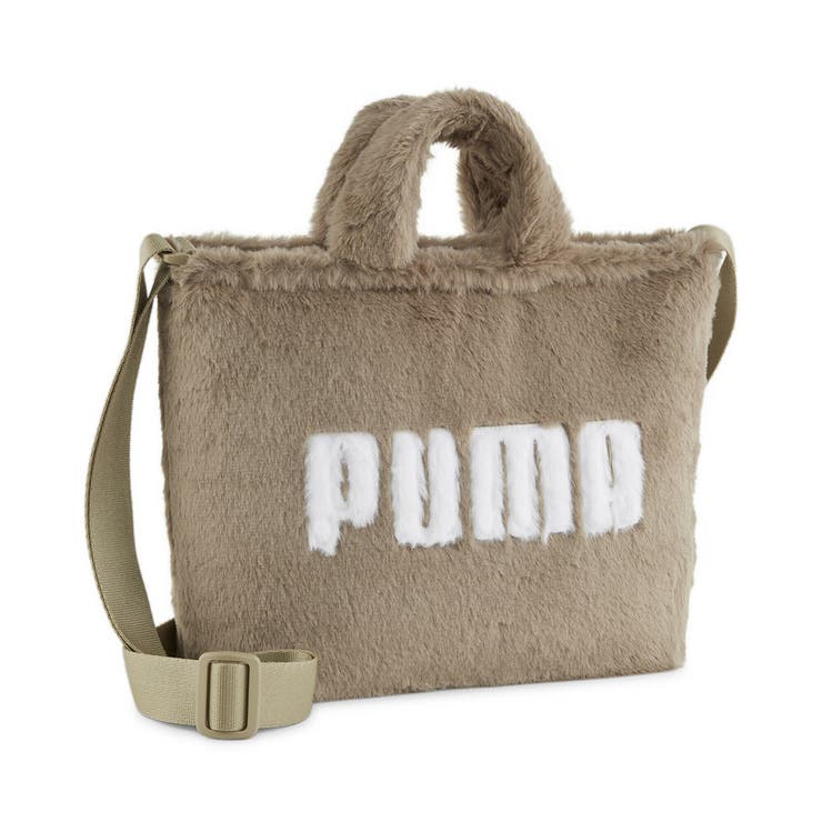 国内配送★PUMA★フェイクファー ミニトートバッグ 3色 ウィメンズ ファー ミニ トートバッグ[品番：PUMW0004098]｜PUMA