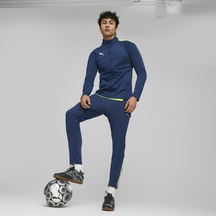 PUMA ブラック サッカートレーニングシューズ 27センチ メンズ アタッカント IT サッカー トレーニングシューズ[品番