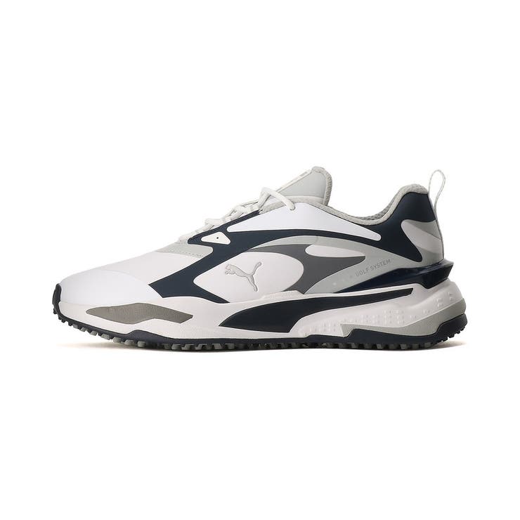 メンズ ゴルフ GS ファスト ラバーアウトソール スパイクレス シューズ