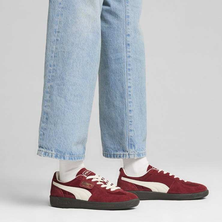 【美品】PUMA ボルドー パレルモ スニーカー PUMA｜ユニセックス パレルモ スニーカー Palermo | Rakuten Fashion