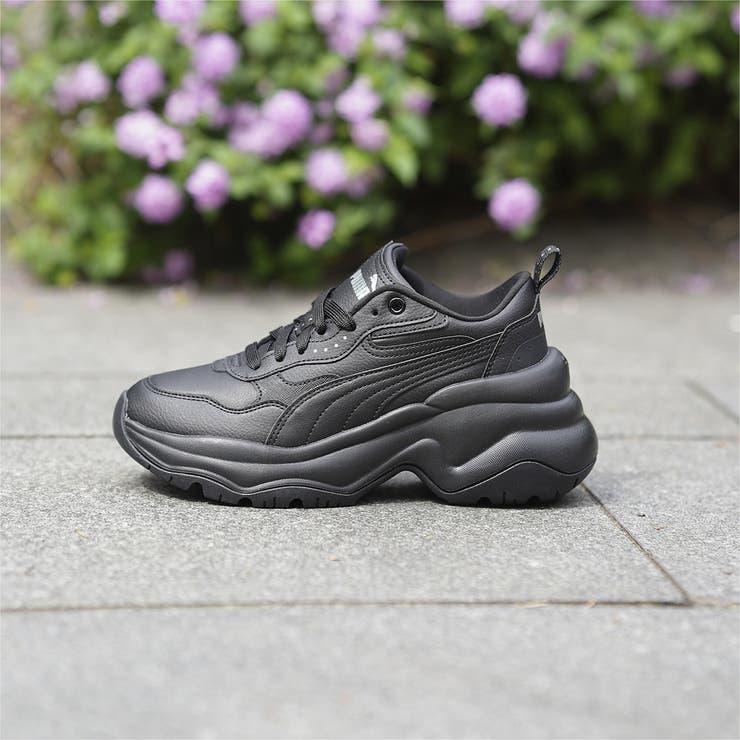 PUMA シリア ウェッジ サンダル BLACK PUMA】 プーマ CILIA WEDGE SANDAL シリア ウェッジ サンダル