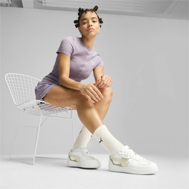 ユニセックス パレルモ モーダ レザー スニーカー[品番