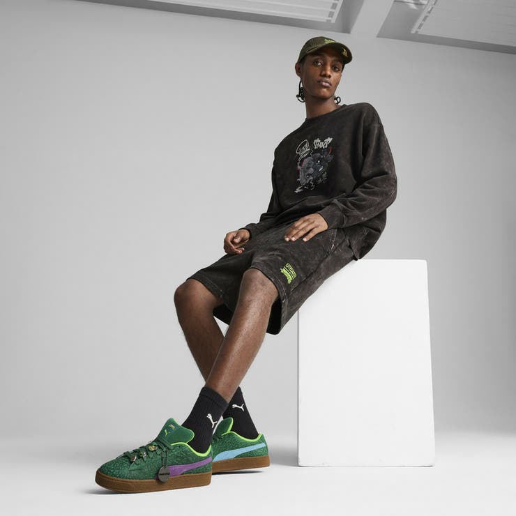 ユニセックス PUMA x TMNT スウェード XL スニーカー[品番