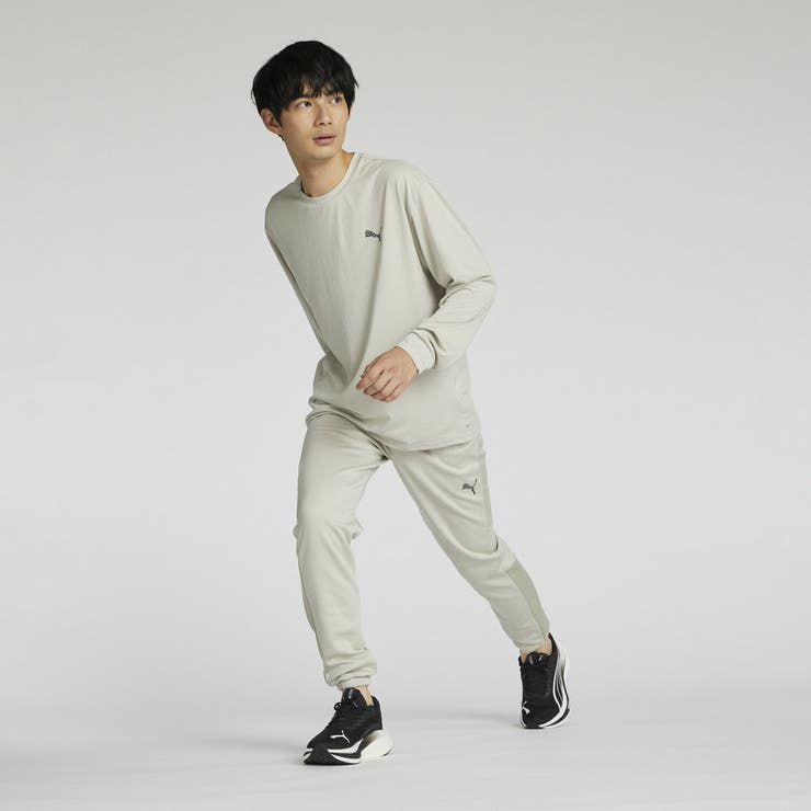 メンズ トレーニング トレイン エッジ 長袖 Tシャツ[品番