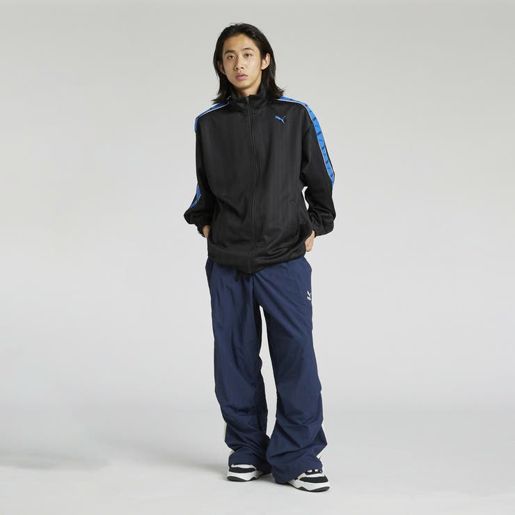 メンズ トレーニング シャドウ ストライプ ニット ジャケット