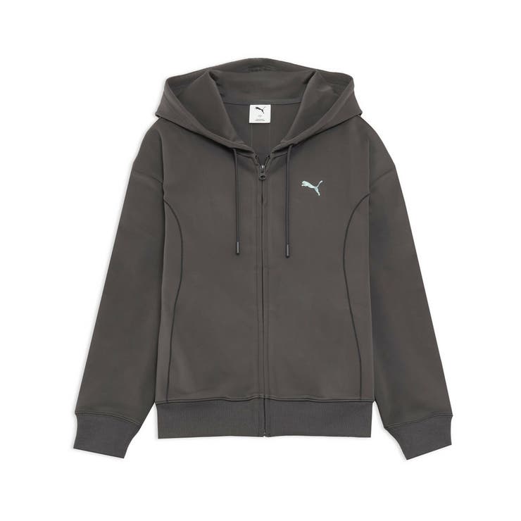 ウィメンズ トレーニング トレイン エッジ ニット フルジップ フーディ | PUMA | 詳細画像4 