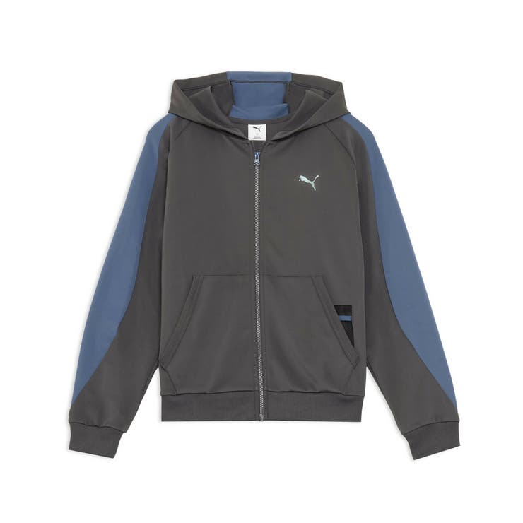 メンズ トレーニング トレイン エッジ ニット フルジップ フーディ | PUMA | 詳細画像1 