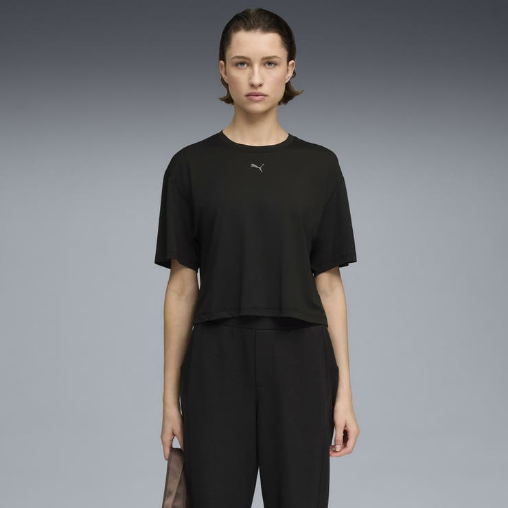 ウィメンズ トレーニング クラウドスパン リラックスド 半袖 Tシャツ | PUMA | 詳細画像1 