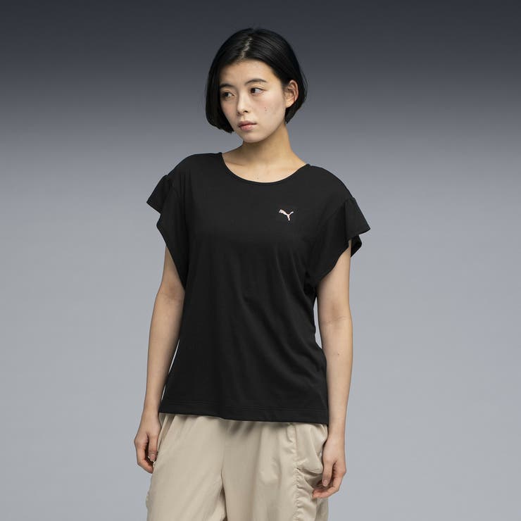 ウィメンズ ヨガ 半袖 Tシャツ SS TEE | PUMA | 詳細画像1 