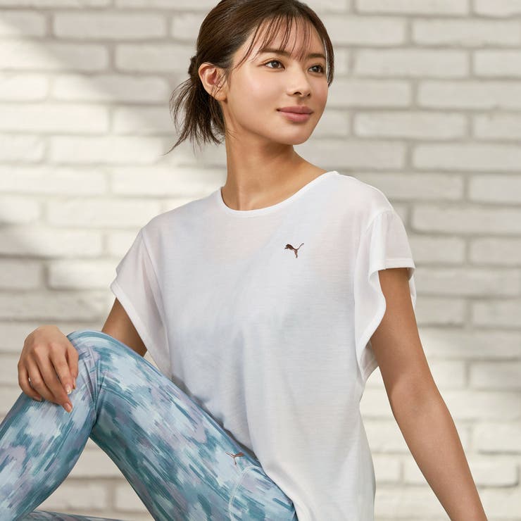 ウィメンズ ヨガ 半袖 Tシャツ SS TEE | PUMA | 詳細画像3 