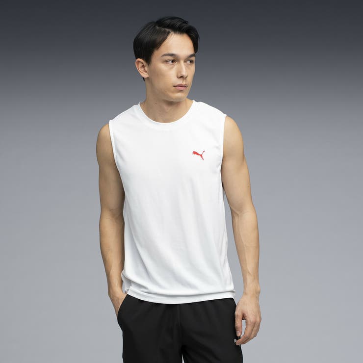 メンズ トレーニング スリーブレス Tシャツ TANK | PUMA | 詳細画像1 