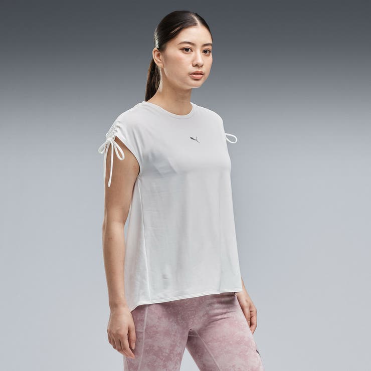 ウィメンズ ヨガ スタジオ 半袖 Tシャツ STUDIO SS TEE | PUMA | 詳細画像1 