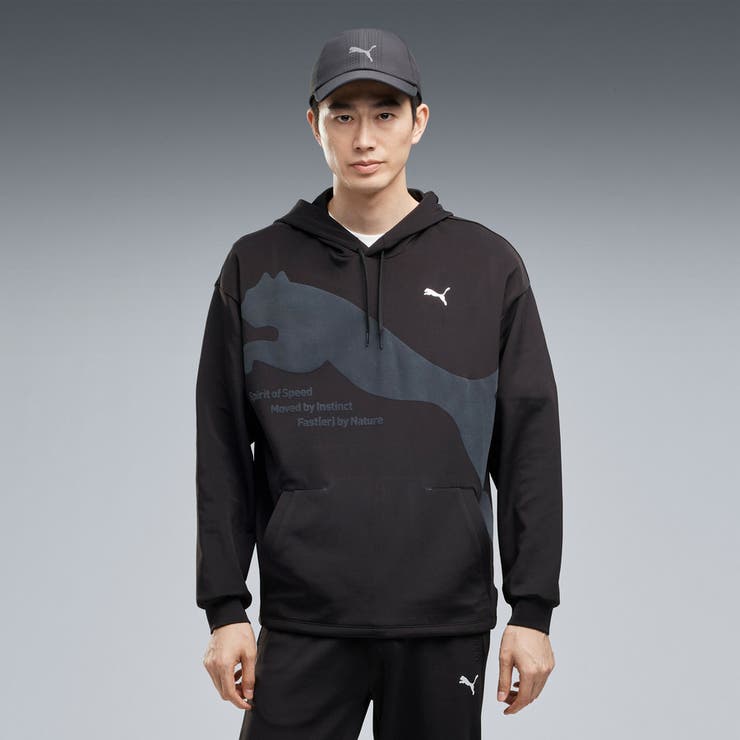 メンズ トレーニング ニット フーディ KNIT HOODIE | PUMA | 詳細画像1 