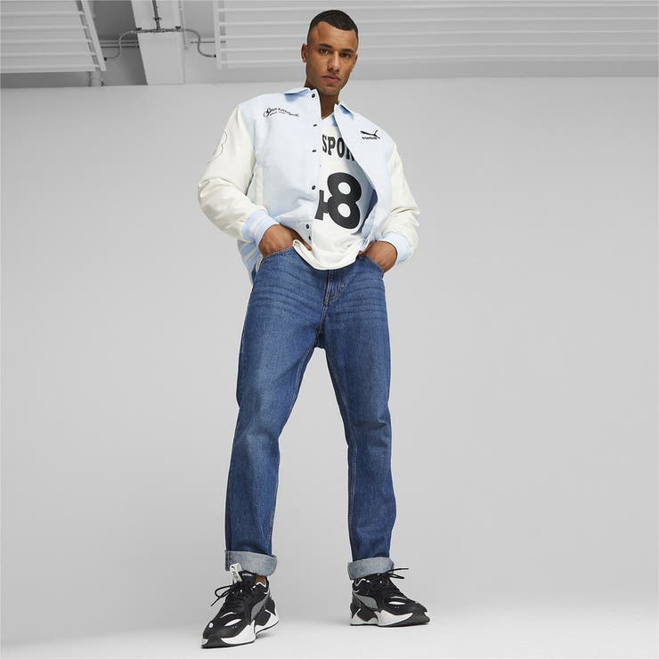 メンズ PUMA TEAM バーシティ ジャケット