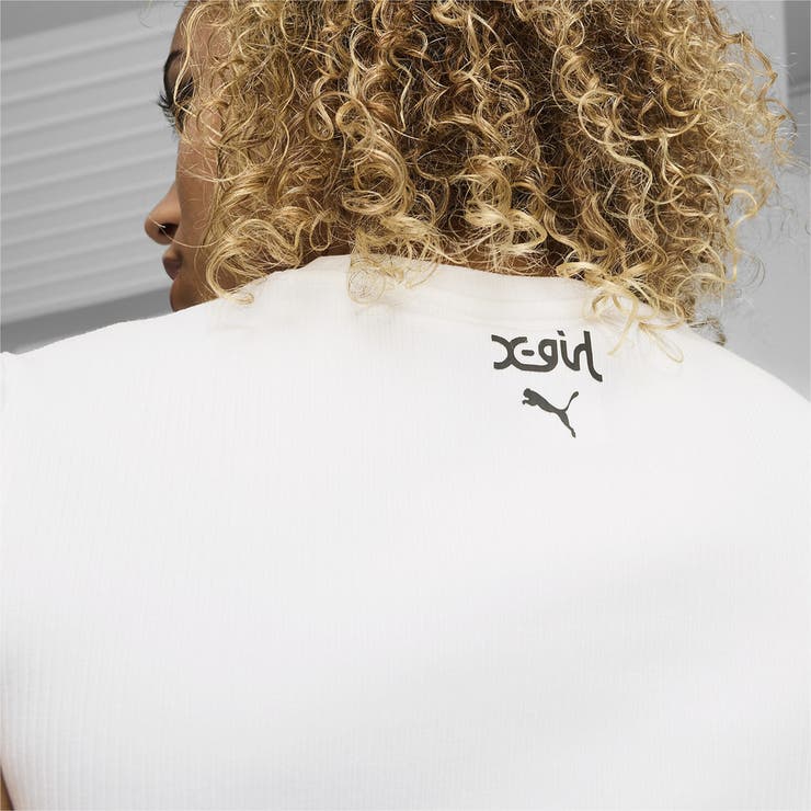 早い者勝ち 完売前に PUMA x X-girl リブ スリム 半袖 Tシャツ 早い者勝ち 完売前に PUMA x X-girl リブ スリム 半袖 Tシャツ