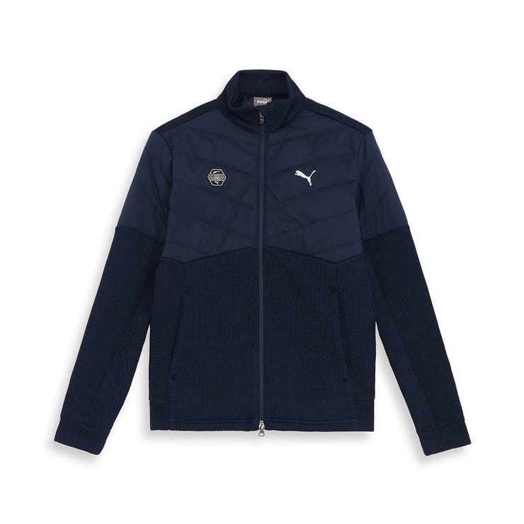 PUMA - プーマ ゴルフ クウォーター 中綿 ジャケット 624905 L 定価19800 プーマ ゴルフ クウォーター 中綿 ジャケット 624905 トップス