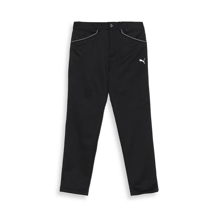 XL】秋冬 定価17,600円 プーマ GOLF ストレッチ 赤黒い ジョガーパンツ