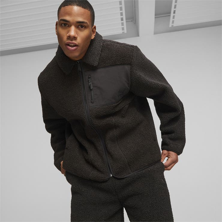 ユニセックス CLASSICS シェルパ ジャケット[品番：PUMW0002047]｜PUMA（プーマ ）のメンズファッション通販｜SHOPLIST（ショップリスト）