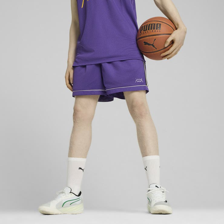 メンズ バスケットボール ザ クラシックス メッシュ ショーツ | PUMA | 詳細画像1 
