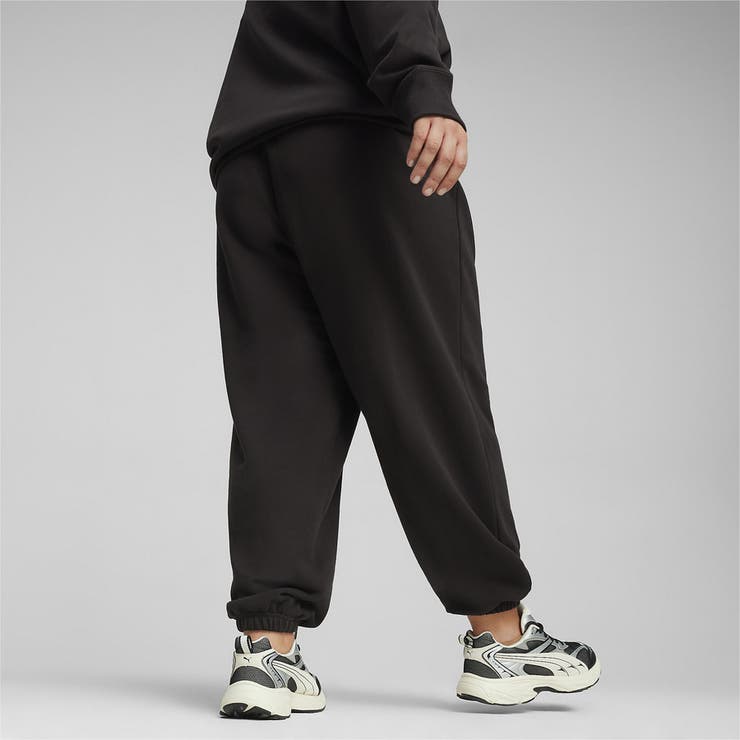 【PUMA】BETTER CLASSICS スウェット ワイド パンツ PUMA (10%OFFクーポン対象！8/7まで)(10%OFFクーポン対象！7/31