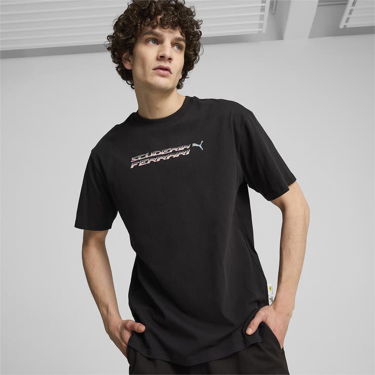 メンズ フェラーリ レース ステートメント 半袖 Tシャツ[品番