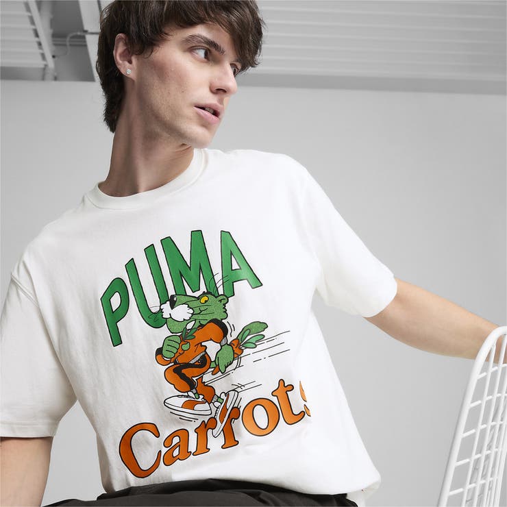 【PUMA】メンズ PUMA x CARROTS 長袖 Tシャツ PUMA｜メンズ PUMA x CARROTS 長袖 Tシャツ | Rakuten Fashion