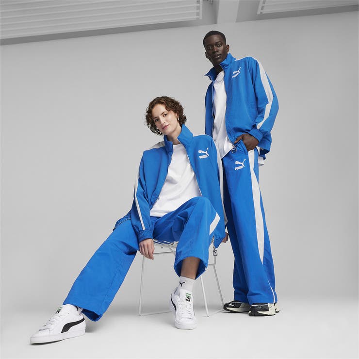 PUMA T7 オーバーサイズ　ウーブントラックジャケットセットアップ　XL PUMA（プーマ）の「PUMA T7 OVERSIZED WOVEN TRACK JACKET