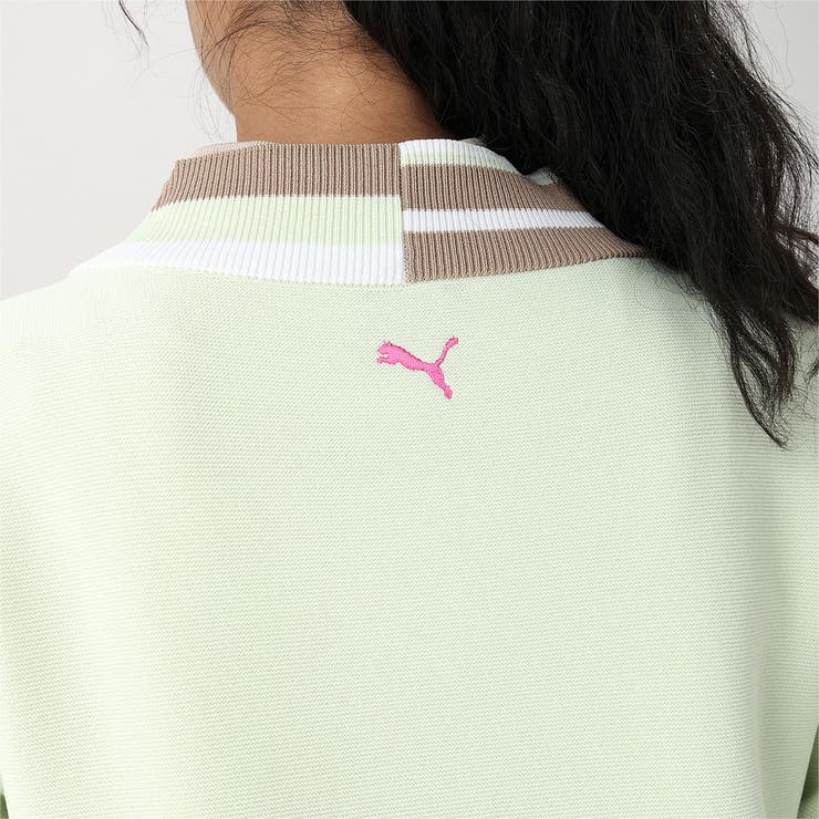 ウィメンズ ゴルフ チルデン 長袖 ニットセーター[品番：PUMW0002893