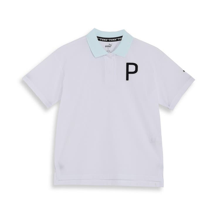 【超目玉】 ウィメンズ ゴルフストレッチ Pロゴ リラックス 半袖 ポロシャツ 服&ファッション小物
