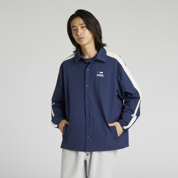 メンズ クラシック スケートボード PUMAS コーチ ジャケット[品番