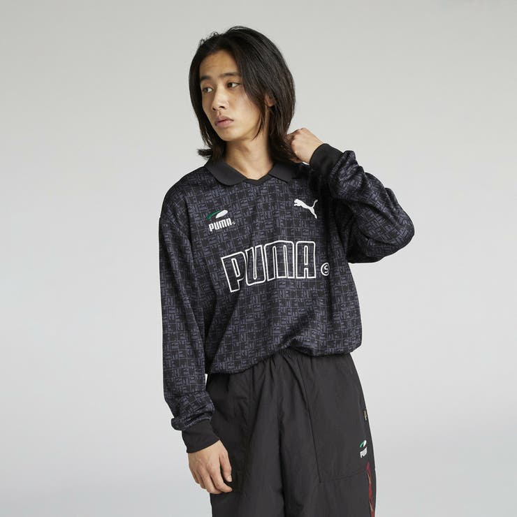 メンズ スケートボード PUMAS 長袖 Tシャツ[品番：PUMW0003487