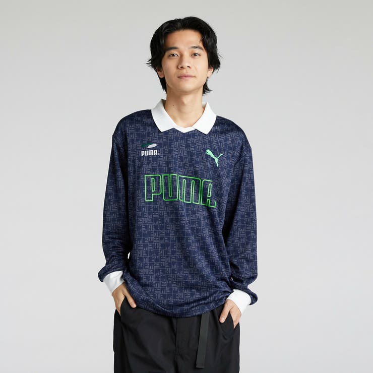 メンズ スケートボード PUMAS 長袖 Tシャツ[品番：PUMW0005436