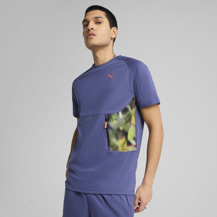 メンズ HOOPS x プーマテック グラフィック 半袖 Tシャツ | PUMA | 詳細画像1 