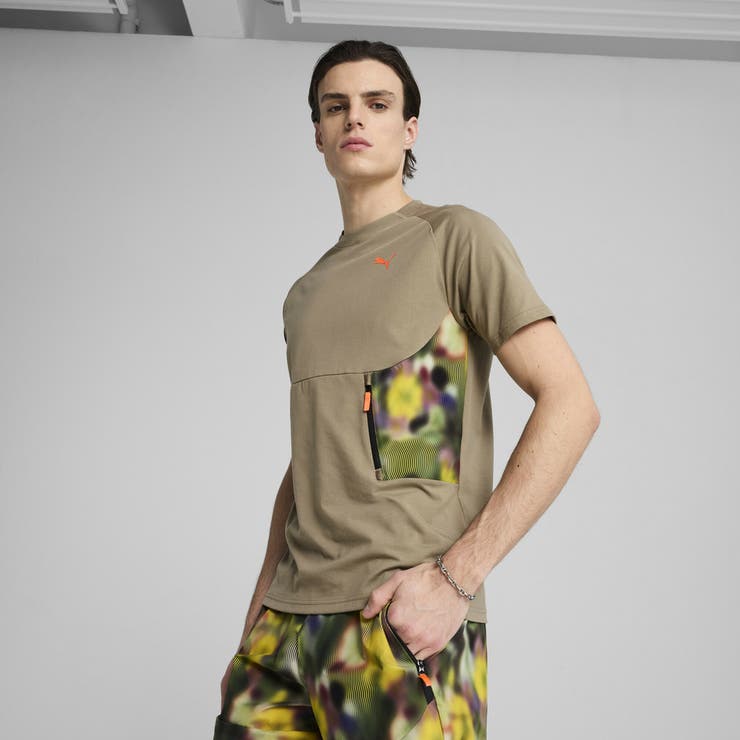 Puma 迷彩柄 シャツ・ショーツセット Puma 迷彩柄 シャツとショーツセット Mサイズ 【公式通販】