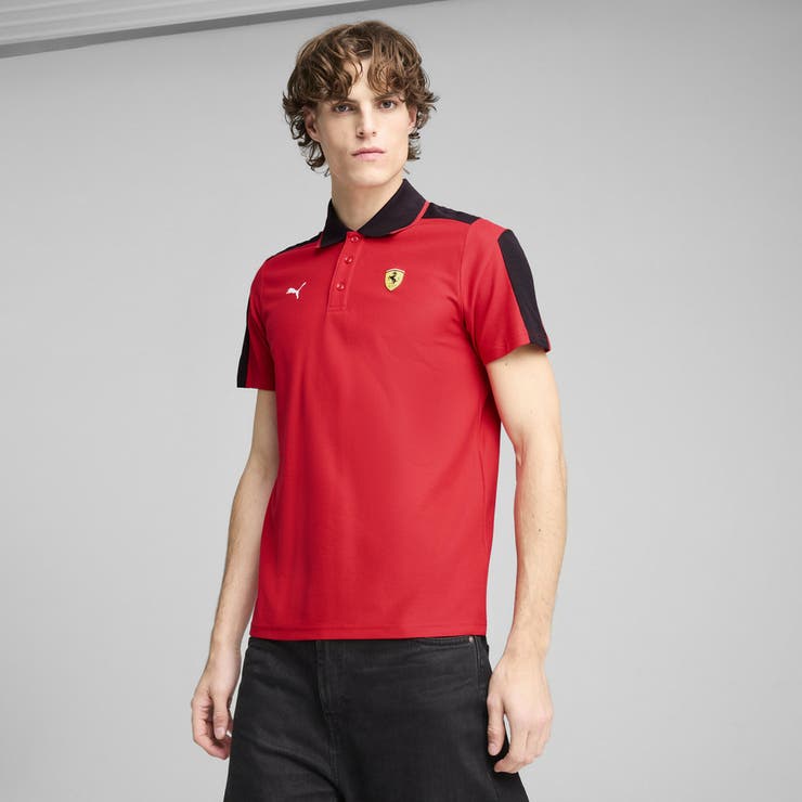 メンズ フェラーリ レース MT7 半袖 ポロシャツ | PUMA | 詳細画像1 
