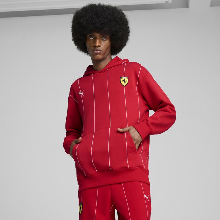 メンズ フェラーリ レース プレミアム フーディ | PUMA | 詳細画像1 