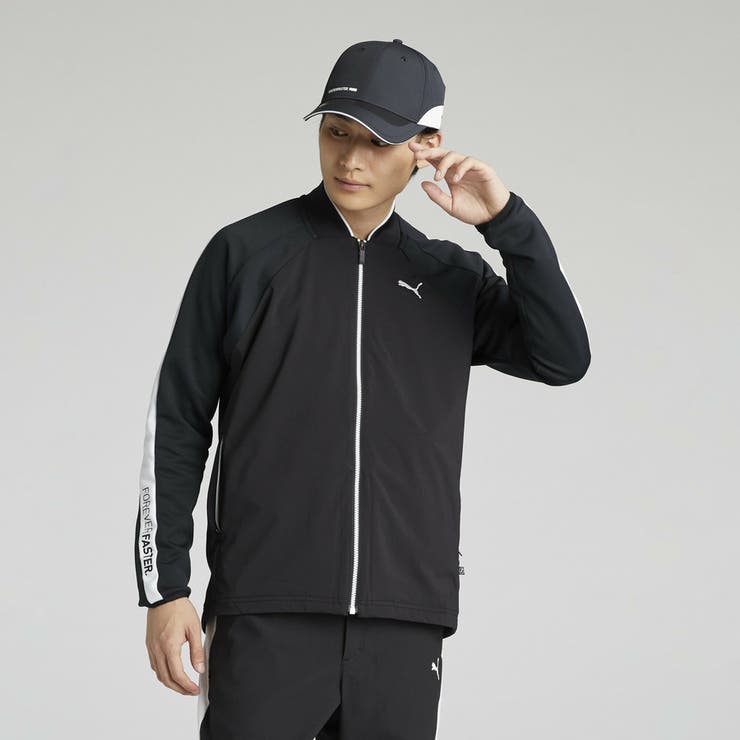 メンズ ゴルフ PF ストレッチ ウィンド ミックス FZ ジャケット | PUMA | 詳細画像1 