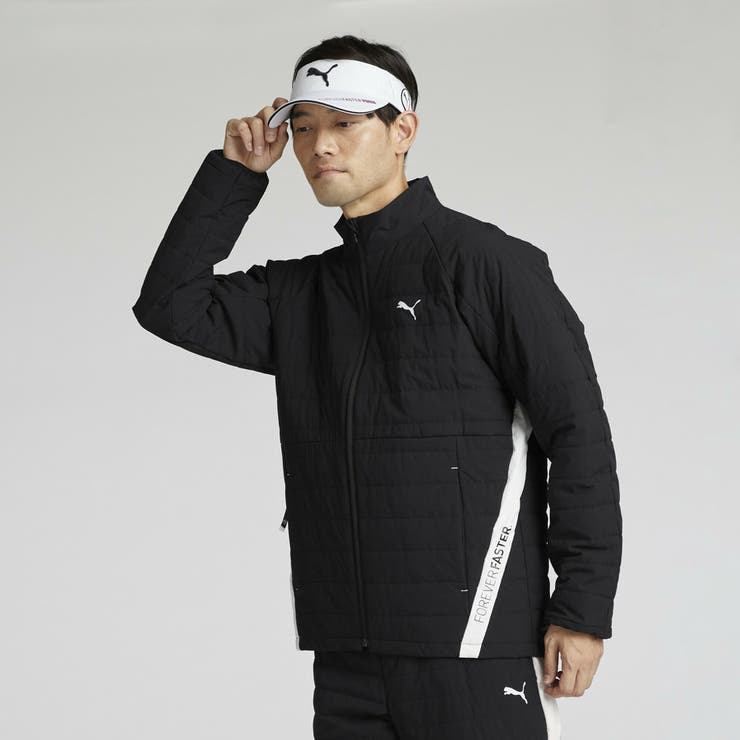 メンズ ゴルフ PF ストレッチ テーパード ライン カット PA ジャケット | PUMA | 詳細画像1 