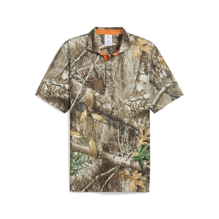 メンズ ゴルフ PUMA x REALTREE カモ 半袖 ポロシャツ | PUMA | 詳細画像1 