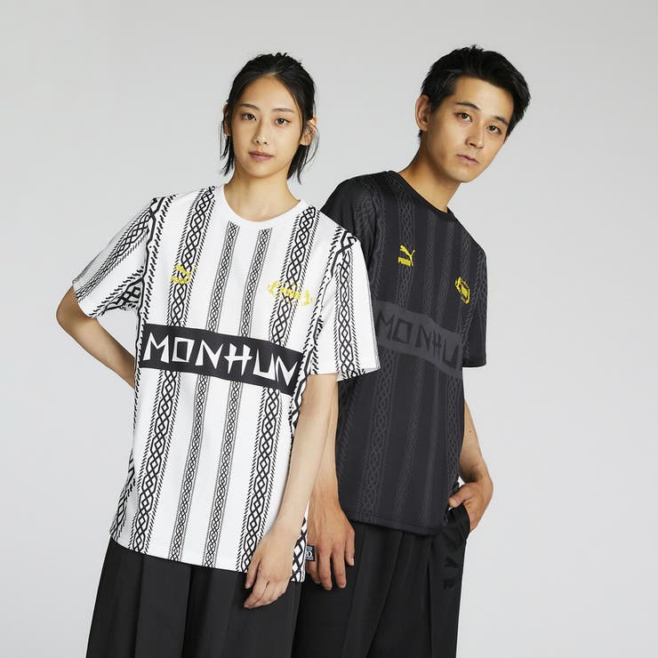 新作人気モデル PUMA ユニセックス x T 半袖 フットボール モンスターハンター Mサイズ