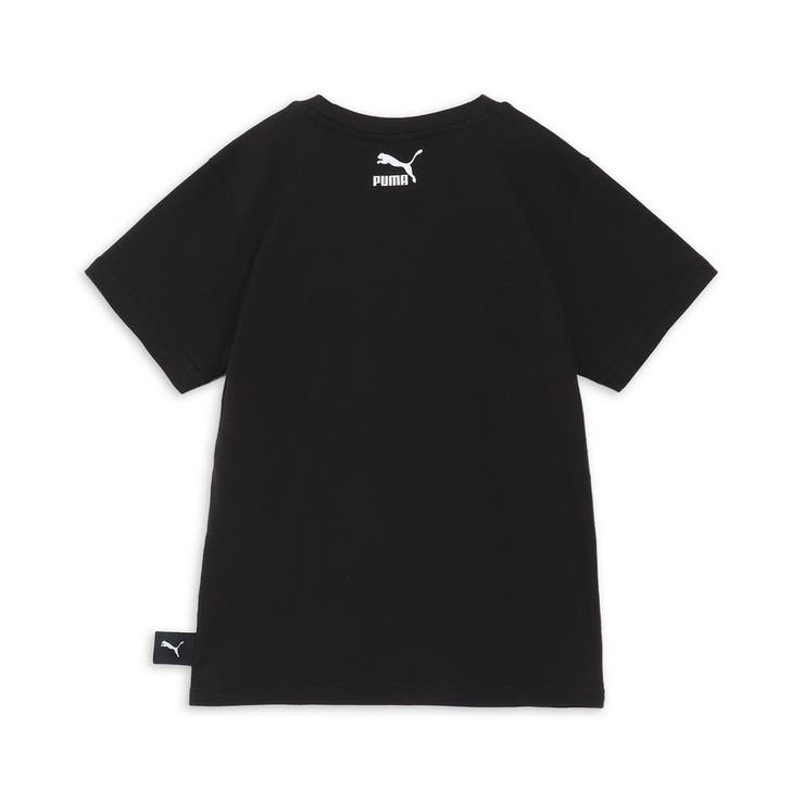 キッズ夏服】PUMA 虚し プーマ☆半袖Tシャツ 黒☆120サイズ