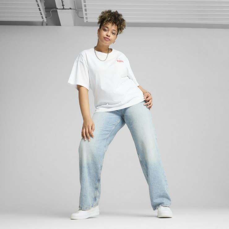 ウィメンズ ロード トゥ ユニティ リラックス グラフィック 半袖 Tシャツ | PUMA | 詳細画像3 