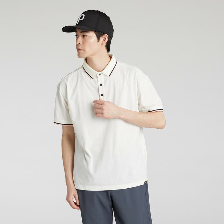 メンズ ゴルフ FOG リブ カラー 半袖 ポロシャツ | PUMA | 詳細画像1 
