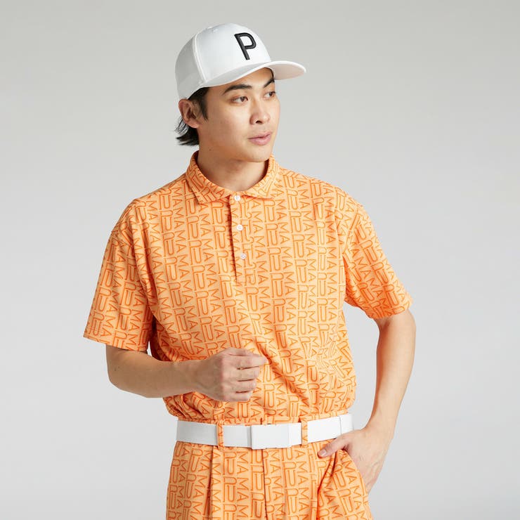 メンズ ゴルフ FOG ジャガード AOP 半袖 ポロシャツ | PUMA | 詳細画像1 